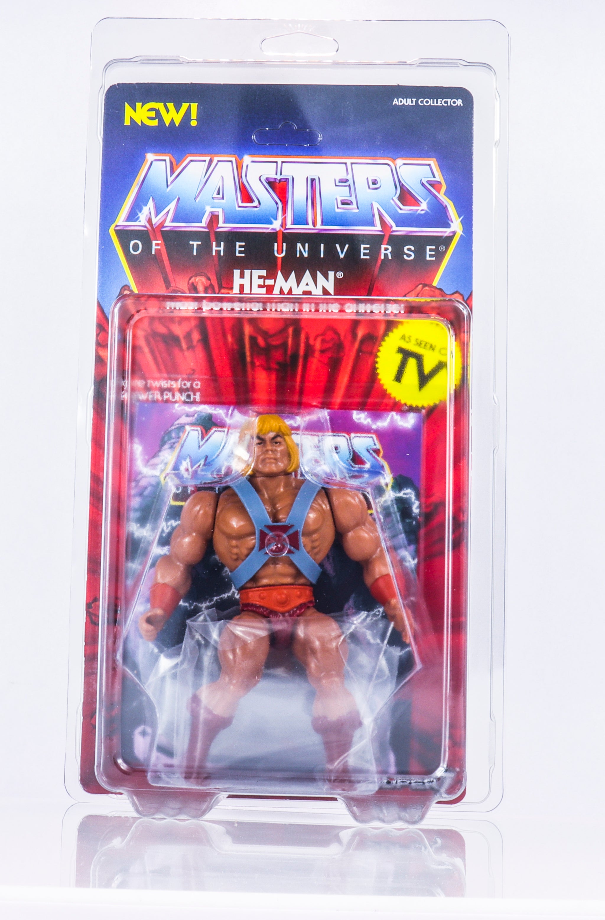 Action Figure Protective Clamshell Case MOTU 5.5